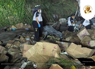 Dos personas mueren y cuatro heridas en accidente en curva El Chilero