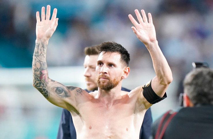 Messi anota 2 e incide en el 3ro; Argentina golea a Honduras
