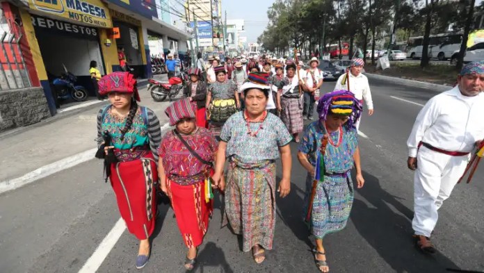 Autoridades ancestrales y mayas dieron a conocer que estarán realizando una manifestación pacífica.