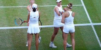 Wimbledon ha relajado sus reglas sobre la vestimenta totalmente blanca. Foto La Hora: AP.