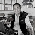El periodista Juan Carlos García realizaba una transmisión en vivo de un accidente de tránsito en la cuesta de Las Cañas el viernes 3 de febrero.