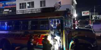 Ataque armado en un bus de Chimaltenango