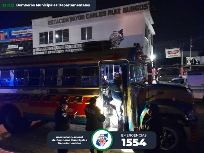 Ataque armado en un bus de Chimaltenango
