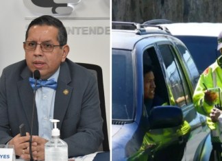El superintendente Marco Livio Díaz Reyes explicó que este sistema va a conectar a todas las municipalidades que tienen Policía Municipal de Tránsito.