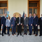 El presidente, Alejandro Giammattei, se reunió con la delegación bipartidista de senadores y congresistas de Estados Unidos que visitan el país.