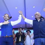Manuel Villacorta junto a Jorge Mario García España fueron proclamados candidatos a la presidencia y vicepresidencia por el partido VOS