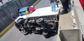 Paso habilitado en la ruta al Atlántico, esto afectó el tránsito en esa vía