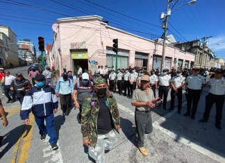 Ante anuncios divulgados en redes sociales sobre la realización de una supuesta manifestación pacífica por parte de veteranos militares, la Cámara de Comercio de Guatemala hizo un llamado a las autoridades
