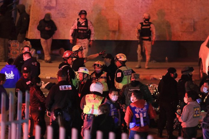 39 migrantes fallecieron en un incendio en un centro de migración en Ciudad Juárez