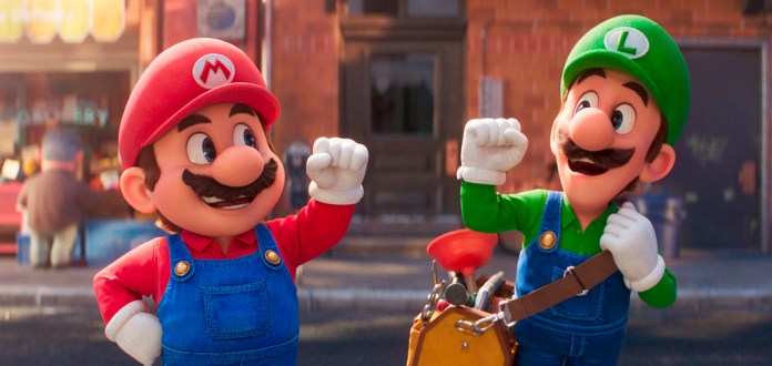 Mario y Luigi, en la película Super Mario Bros