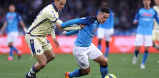 Encuentro de liga italiana