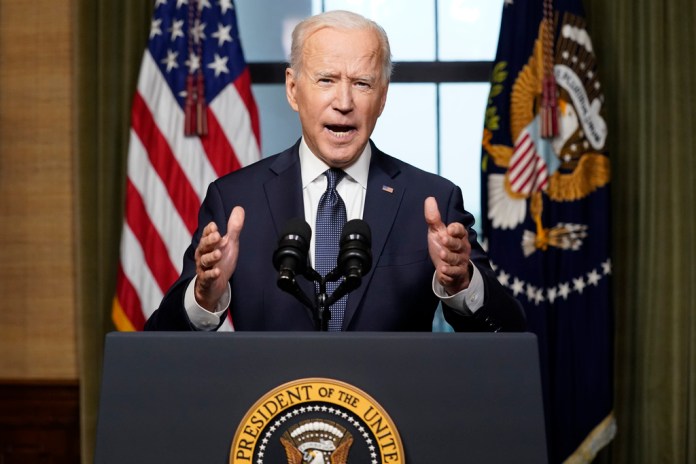 Joe Biden lanza su campaña de reelección para el 2024