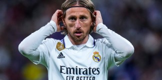 Luka Modric, del Real Madrid