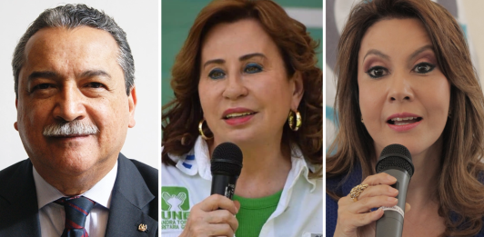 tres presidenciales punteros por fin de cobro de peaje.