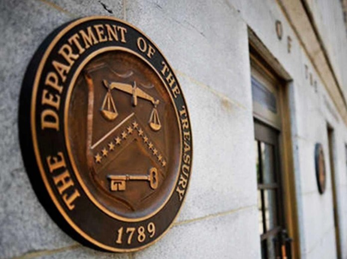 El Departamento del Tesoro de los Estados Unidos de América. Foto. AGN