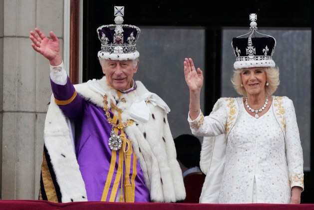 El rey Carlos III y la reina Camila de Gran Bretaña