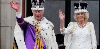 El rey Carlos III y la reina Camila de Gran Bretaña