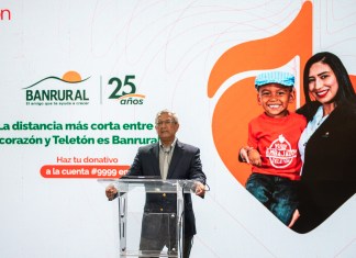 Banrural se suma una vez más a la causa de recaudación y desde ya invita a todos los guatemaltecos de buen corazón, valientes, apasionados y luchadores para que apoyen y realicen sus donativos para la rehabilitación de quienes más lo necesitan.