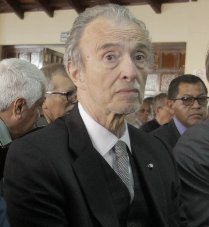 El abogado y excanciller, Gabriel Orellana.