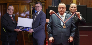 El presidente Alejandro Giammattei ha sido reconocido por los gobiernos de Ucrania y Taiwán.