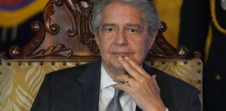 El presidente ecuatoriano Guillermo Lasso
