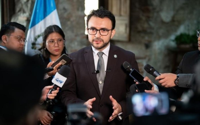 Kevin López, Secretario de Comunicación Social de la Presidencia de Guatemala