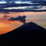 Volcán Popocatépetl.