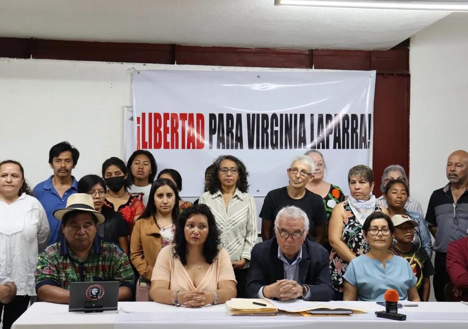 Defensores de los derechos humanos se solidarizan con Laparra, galardonada con el Premio Quetzal 2023, otorgado por Guatebelga. Foto La Hora/Redes Sociales
