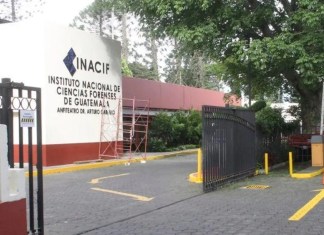 El Instituto Nacional de Ciencias Forenses (Inacif) tiene bajo análisis las muestras de las sustancias fueron localizadas por el Ministerio Público (MP) en la zona 15 de la capital.