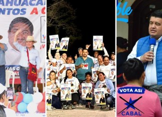 El partido Vamos en Santa Catarina Ixtahuacán, el partido Cambio con el candidato a la alcaldía de ese municipio, Lusvin Elliovani Javier y Javier y el partido Cabal en el municipio de Totonicapán, con el candidato para la alcaldía.