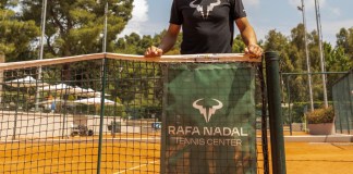 Tenista español Rafa Nadal ha viajado a Grecia para visitar el Rafa Nadal Tennis Center ubicado en Sani.