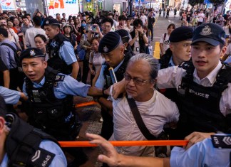 HONG KONG-TIANANMEN