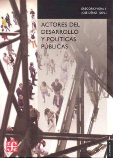 Portada del título "Actores del desarrollo y políticas públicas", de José Déniz y Gregorio Vidal.