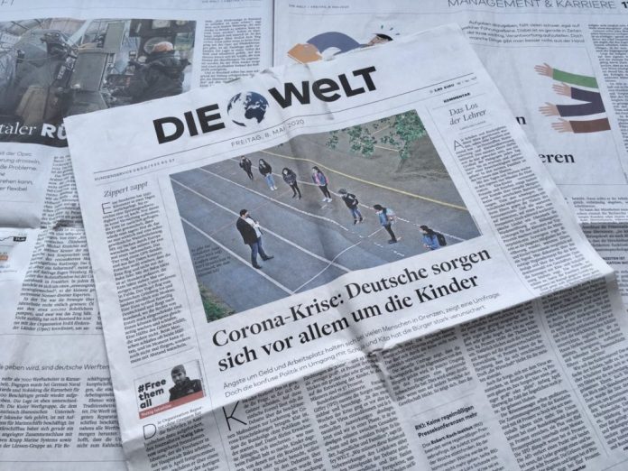 Bild y Die Welt.