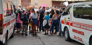 Los pobladores de Cuilapa, Santa Rosa manifiestan su descontento tras los resultados de las elecciones generales de la comuna