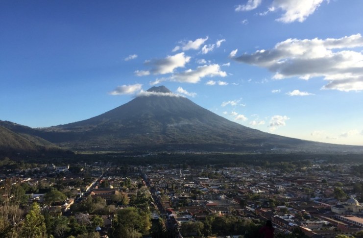 Archivo de Volcán de Agua. Foto La Hora/ Redes Sociales