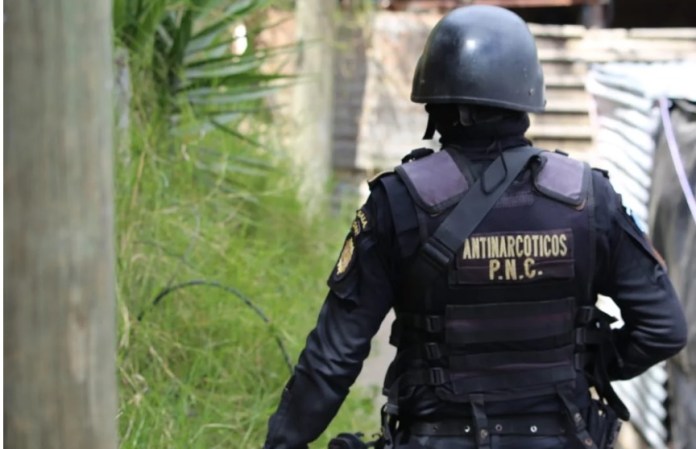 Elementos de la Subdirección General de Análisis de Información Antinarcótica (SGAIA) de la Policía Nacional Civil (PNC) estuvieron a cargo de los operativos.