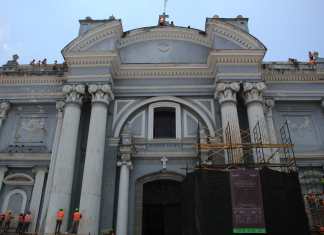 Templo de San Francisco ubicado en la 6a. avenida y 13 calle, zona 1.