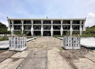 El edificio de Rectoría, luego que las instalaciones fueran entregadas. Foto La Hora/Redes Sociales