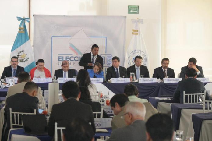 Según informó la presidenta del TSE, Irma Palencia, las dos juntas electorales también tendrán que utilizar el TREP