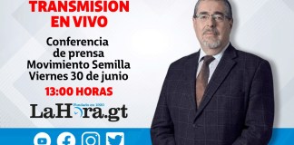 Conferencia de prensa Semilla Junio 2023