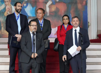 Un equipo de expertos de la ONU avanzaron este miércoles con la presidenta de Honduras