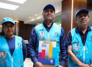 Lanzamiento oficial de la Encuesta Nacional de Condiciones de Vida. Foto La Hora/INE