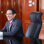 Melvin Ernesto Quijivix Vega, directivo del Instituto Nacional de Electrificación (INDE).