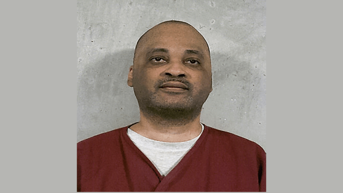 Foto del 11 de febrero de 2023 del prisionero Jemaine Cannon proporcionada por el Departamento Correccional de Oklahoma. Cannon fue ejecutado el 20 de julio de 2023 por apuñalar a muerte a Sharonda Clark, de 20 años, en 1995.