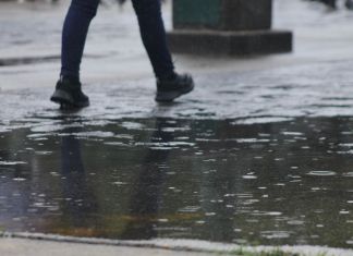 Durante el fin de semana, las lluvias se tornaron bastante fuertes en algunos sectores del país.