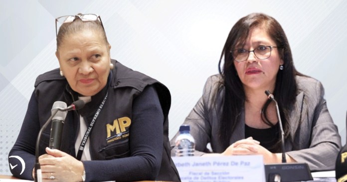 Lizbeth Pérez, jefa de la Fiscalía contra Delitos Electorales. Diseño La Hora