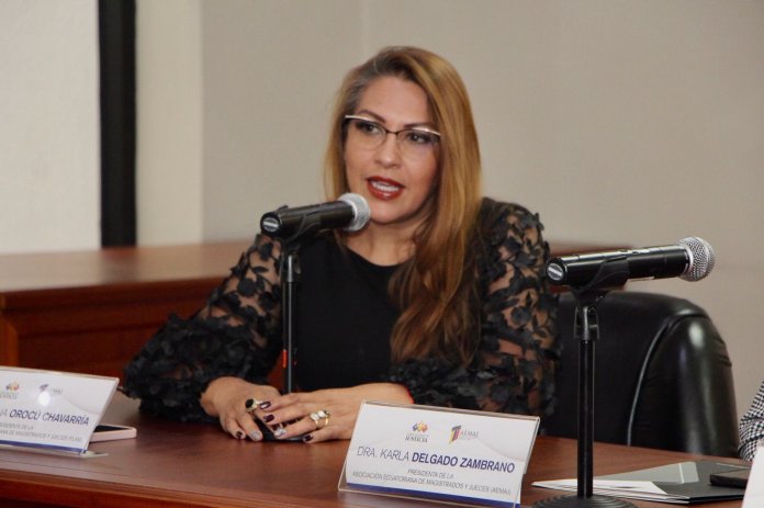 Adriana Orocú Chavarría, presidenta de la FLAM, se expresó la preocupación de la entidad por las acciones legales entabladas en contra del juzgador guatemalteco.