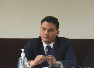 El juez Fredy Orellana, quien está a cargo del Juzgado Séptimo de Instancia Penal.