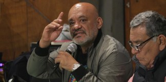 César Romano, fiscal nacional de la UNE.